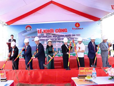 Quỹ Thiện Tâm tài trợ 70 tỷ đồng xây Khu chăm sóc người cao tuổi tại Hà Tĩnh