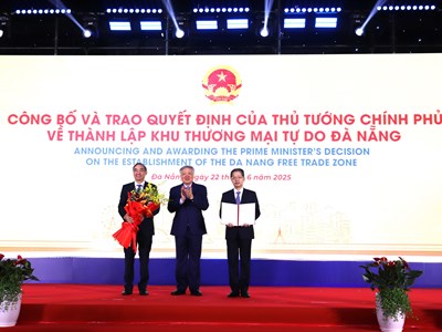 Công bố quyết định thành lập Khu thương mại tự do Đà Nẵng