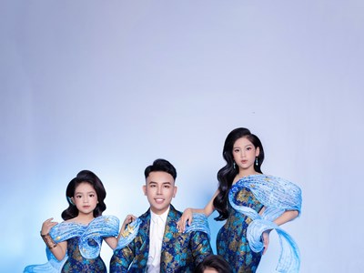 Tình yêu biển đảo qua bộ sưu tập “Miền Sông nước“ của NTK Nhật Thực