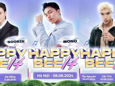 Hứa hẹn bùng nổ đêm nhạc hội “Happy Bee 14”