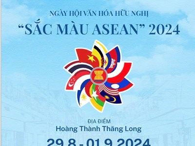 Tổ chức Ngày hội văn hóa hữu nghị “Sắc màu ASEAN”