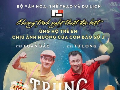 12 nhà hát đồng loạt tổ chức các chương trình nghệ thuật quyên góp, ủng hộ đồng bào vùng bão, lũ