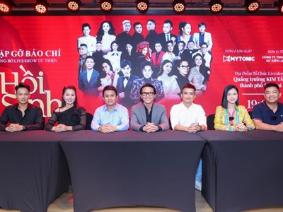 Tùng Dương, Hòa Minzy, Quang Hà sẽ tham gia đêm nhạc từ thiện “Hồi sinh”