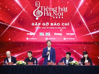 Cuộc thi “Tiếng hát Hà Nội 2024” tôn vinh và tìm kiếm tài năng âm nhạc