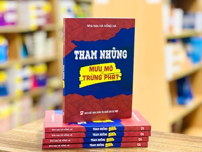 Nhà báo Hà Hồng Hà ra mắt sách về phòng, chống tham nhũng