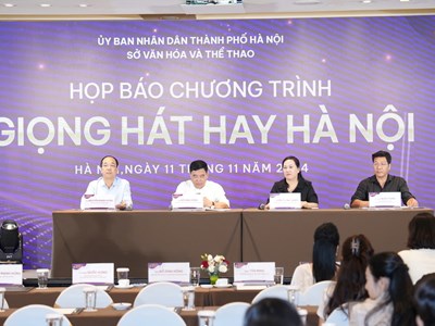Hơn 400 thí sinh sẽ tranh tài tại cuộc thi “Giọng hát hay Hà Nội năm 2024”