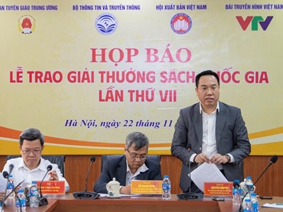 58 bộ sách, cuốn sách sẽ được vinh danh Giải thưởng Sách Quốc gia lần thứ 7