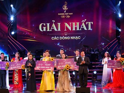 Bùi Huyền Trang và Nguyễn Thị Thùy Linh giành giải Nhất cuộc thi “Giọng hát hay Hà Nội 2024”