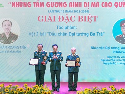 Tổng kết, trao giải Cuộc thi viết “Những tấm gương bình dị mà cao quý” lần thứ 15