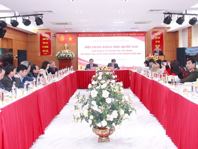 Vận dụng tư tưởng Hồ Chí Minh về công tác xuất bản