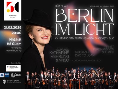 Hòa nhạc kỷ niệm 50 năm quan hệ ngoại giao Việt - Đức