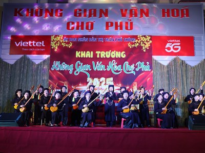 Đặc sắc “Không gian văn hoá Chợ Phủ”