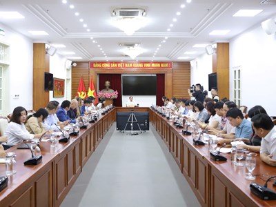 Bám sát nhiệm vụ, phối hợp chặt chẽ, triển khai hiệu quả các nội dung Triển lãm Thành tựu đất nước