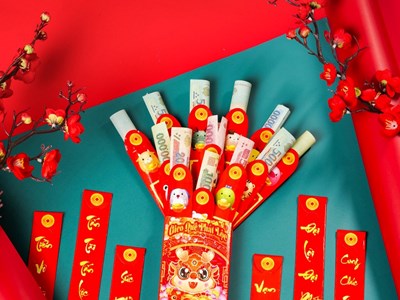 Những mẫu bao lì xì đang lên ngôi dịp Tết Bính Ngọ 2026
