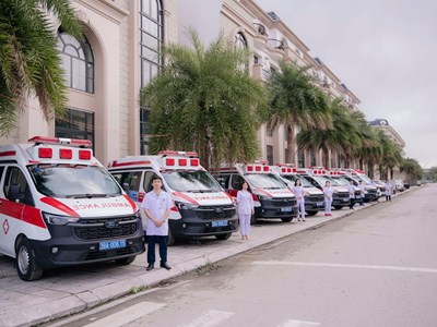 Vingroup hỗ trợ Hà Tĩnh chuẩn hóa cấp cứu ngoại viện từ phương tiện đến con người