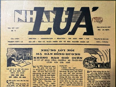 Báo “Nhành Lúa” ra số đầu tiên