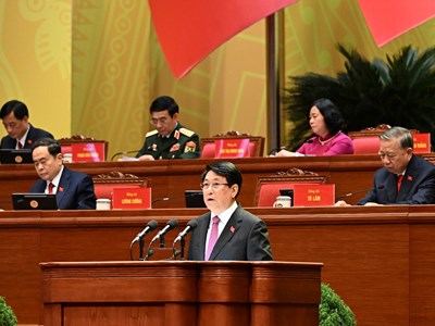 Diễn văn khai mạc Đại hội đại biểu toàn quốc lần thứ XIV của Đảng