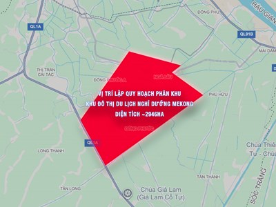 Siêu đô thị nghỉ dưỡng Mekong 6,2 tỉ USD - Bước ngoặt du lịch miền Tây