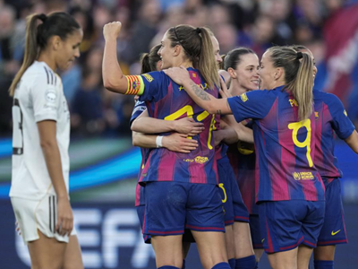 Tứ kết Champions League nữ: Barcelona vùi dập kình địch Real Madrid 6-0