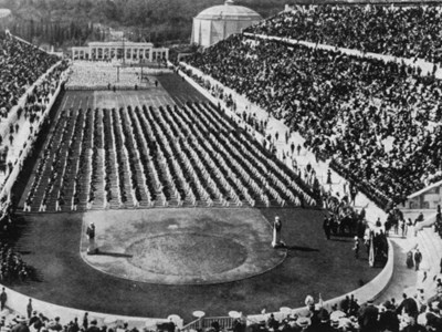 Khai mạc Olympic hiện đại đầu tiên 