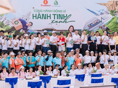 Vingroup kết nối gần 22.000 người tại 4 nước Đông Nam Á chung tay vì tương lai xanh bền vững