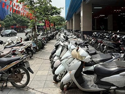 Hà Nội: Bãi xe không áp dụng công nghệ sẽ không được gia hạn 