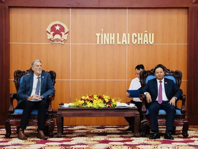 Lai Châu bắt tay Tập đoàn Mavin định hình chiến lược chăn nuôi công nghệ cao