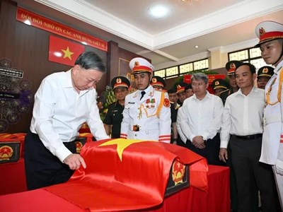Tri ân những người đã hi sinh vì Tổ quốc