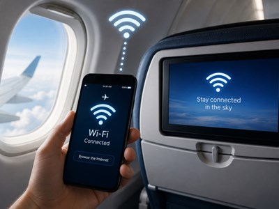 Cuộc đua Wi-Fi trên máy bay: Ai đang tăng tốc trên bầu trời?