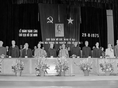 Khánh thành Lăng Chủ tịch Hồ Chí Minh 