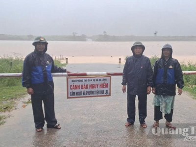 Cảnh báo phải nhanh hơn dòng nước