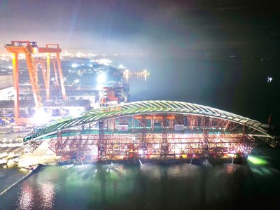 Nhịp cầu 3.400 tấn vượt sông về trung tâm: TP.HCM sẽ có thêm gì ngoài điểm check-in?