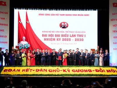 Bộ trưởng Nguyễn Văn Hùng được chỉ định giữ chức Bí thư Đảng ủy Bộ VHTTDL nhiệm kỳ 2025- 2030