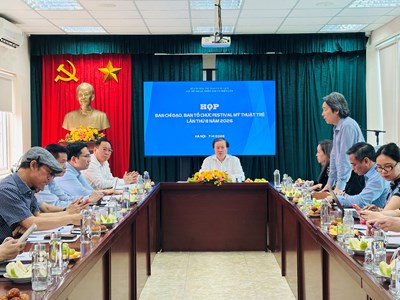 Chuẩn bị tổ chức Festival Mỹ thuật trẻ lần thứ 8 năm 2026