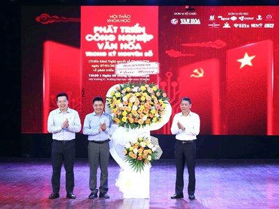 Khơi thông nguồn lực, tạo bứt phá phát triển công nghiệp văn hóa