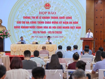 250 dự án, công trình đồng loạt khánh thành, khởi công sáng 19.8