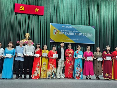 TP.HCM: Bồi dưỡng nghiệp vụ cho cán bộ làm công tác văn hóa tại cơ sở 