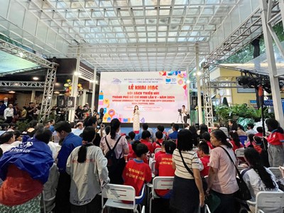 Hội sách thiếu nhi TP.HCM năm 2024  diễn ra trong 10 ngày với gần 100 chương trình