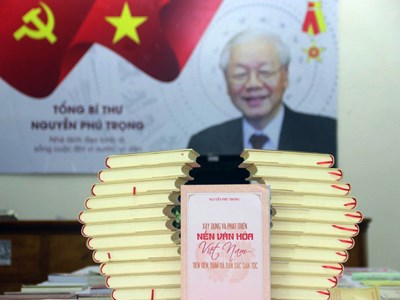 Triển lãm sách về Tổng Bí thư Nguyễn Phú Trọng