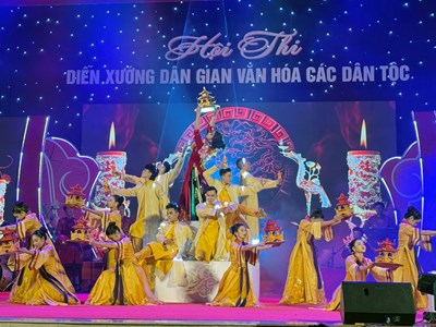 Diễn xướng Múa Bóng rỗi “Cổ kim hòa điệu"