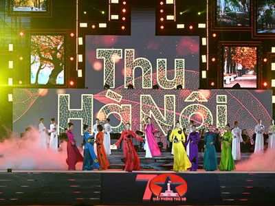 Đặc sắc đêm nghệ thuật “Dấu son Hà Nội” tại TP.HCM