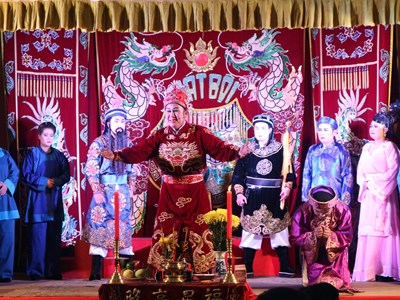 Biểu diễn Hát bội, Kịch nói và ca cổ dịp Lễ giỗ Tả quân Lê Văn Duyệt