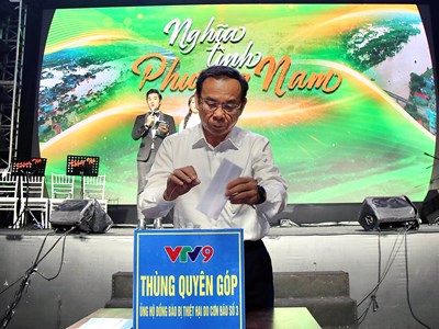 Đêm nhạc “Nghĩa tình phương Nam” quyên góp ủng hộ đồng bào miền Bắc