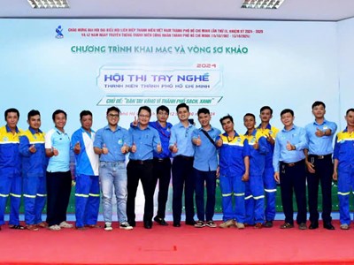 TP.HCM: Gần 180 thí sinh tham gia Hội thi tay nghề thanh niên năm 2024