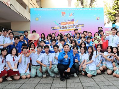 Tưng bừng ngày hội học sinh THPT