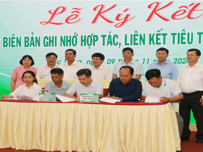 Hội nghị giao thương kết nối cung cầu hàng hóa chào mừng Lễ hội Oóc Om Bóc