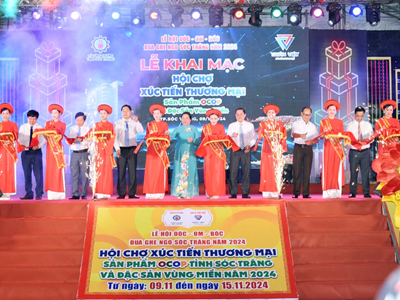 Khai mạc Hội chợ Xúc tiến thương mại sản phẩm OCOP 