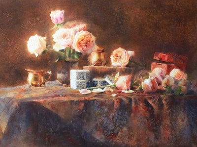 Triển lãm “Nắng phủ mùa hoa”: Những gam màu nhuốm thăng trầm của thời gian