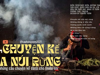Ra mắt dự án truyện đọc thiếu nhi “Chuyện kể của núi rừng”