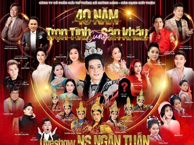 Nghệ sĩ Ngân Tuấn tổ chức live show “40 năm trọn tình cùng sân khấu”